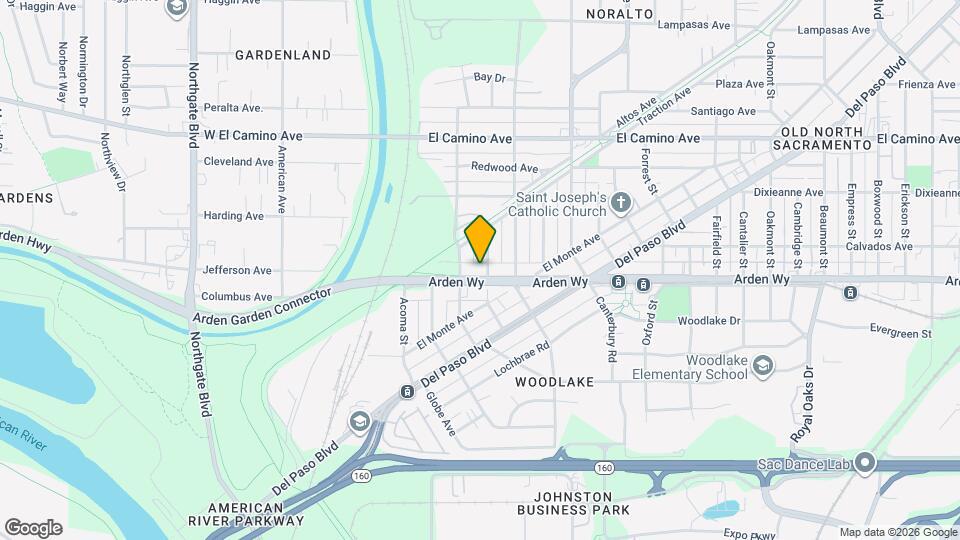 127 Arden Wy Map and Location Details