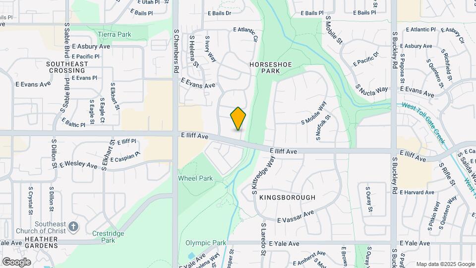 2293 S Jasper Way Map and Location Details