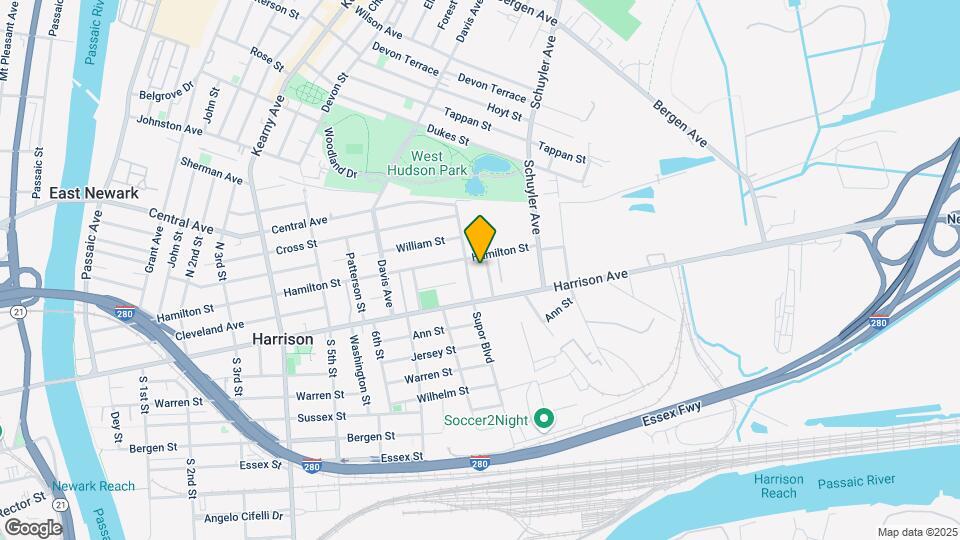 16 Franklin Ave Mapa y Detalles de la Ubicación