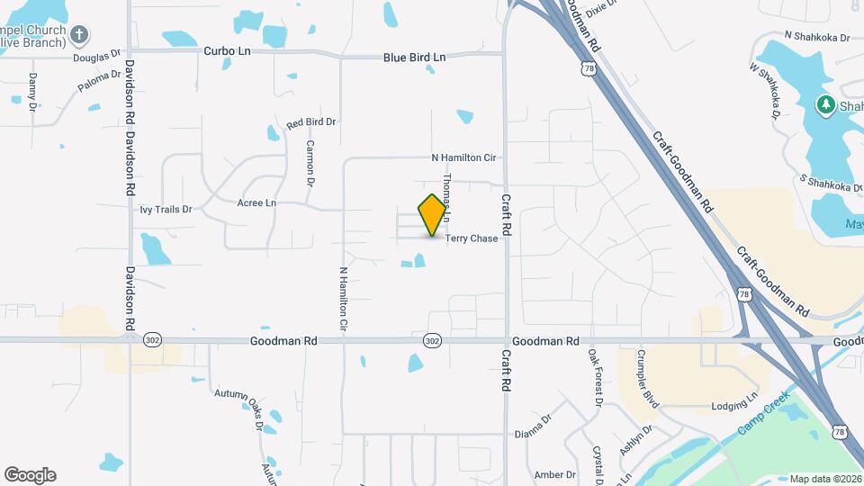 6769 Terry Chase Mapa y Detalles de la Ubicación
