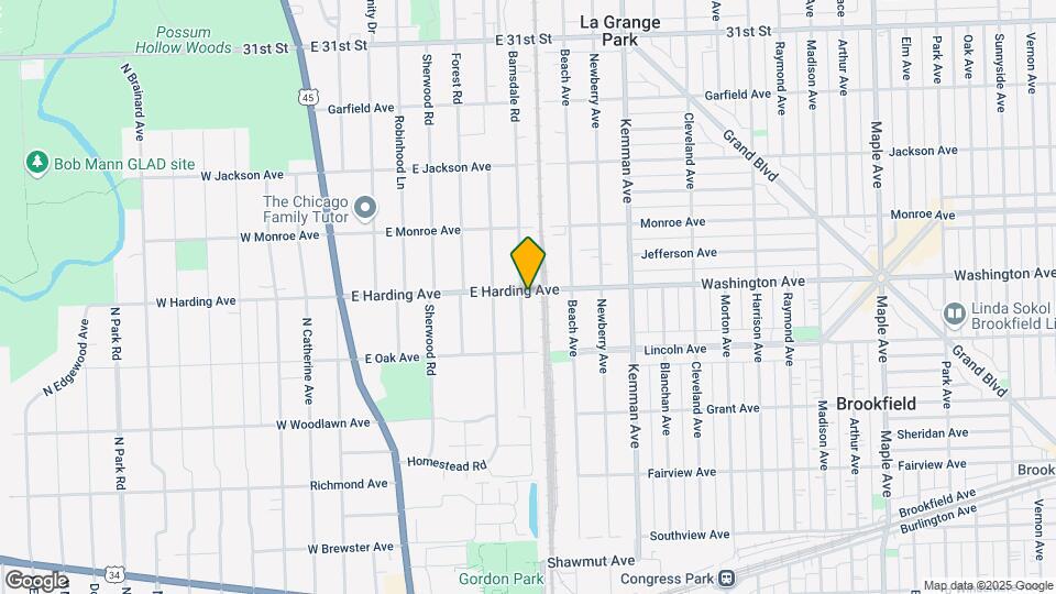 637 Barnsdale Rd Map and Location Details