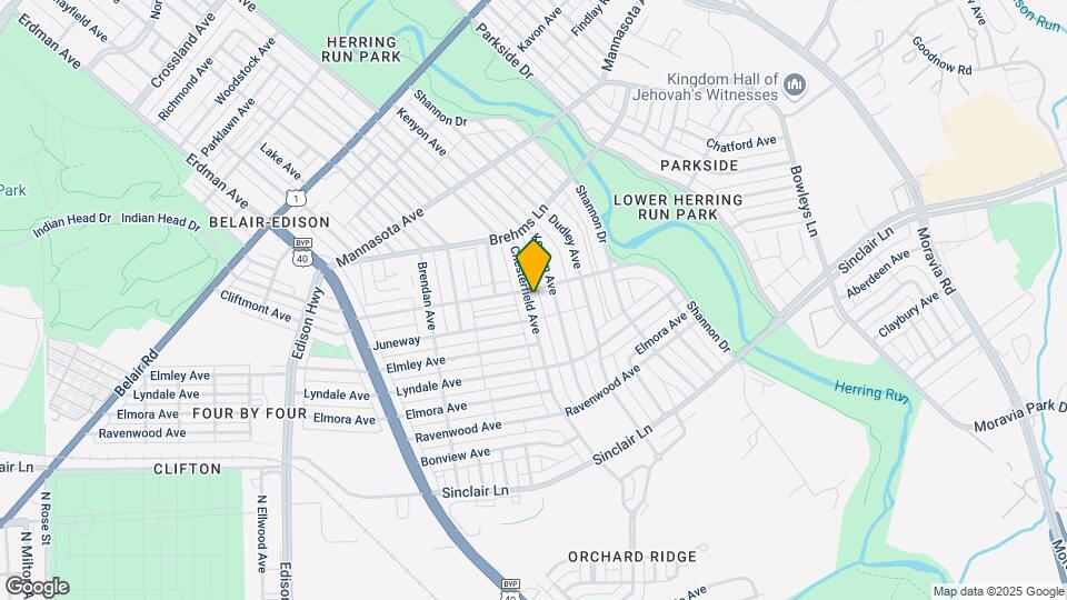 3606 Chesterfield Ave, Unit 2 Map and Location Details
