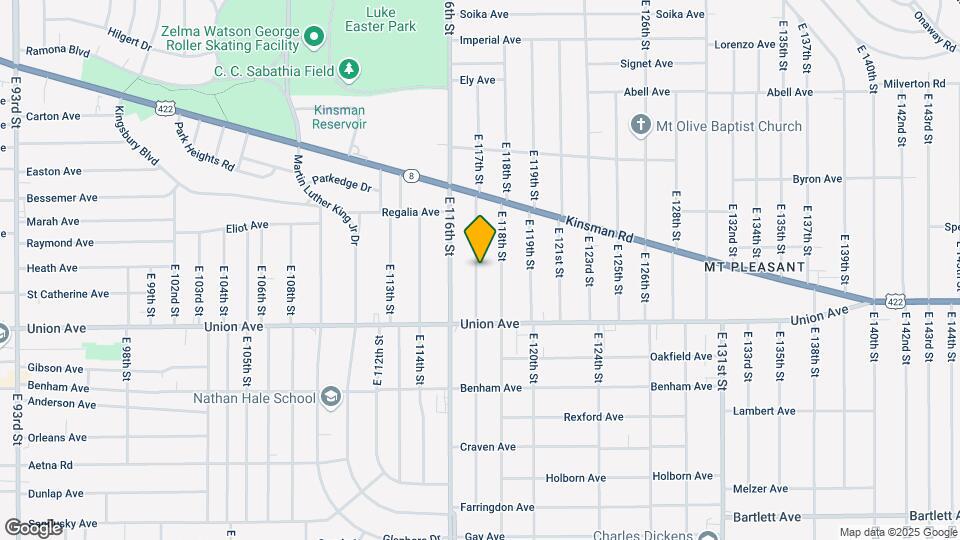 3431 E 117th St Map and Location Details