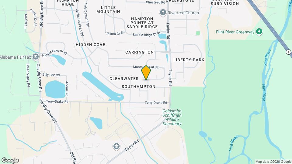 7010 Thornwood Ln SE Map and Location Details