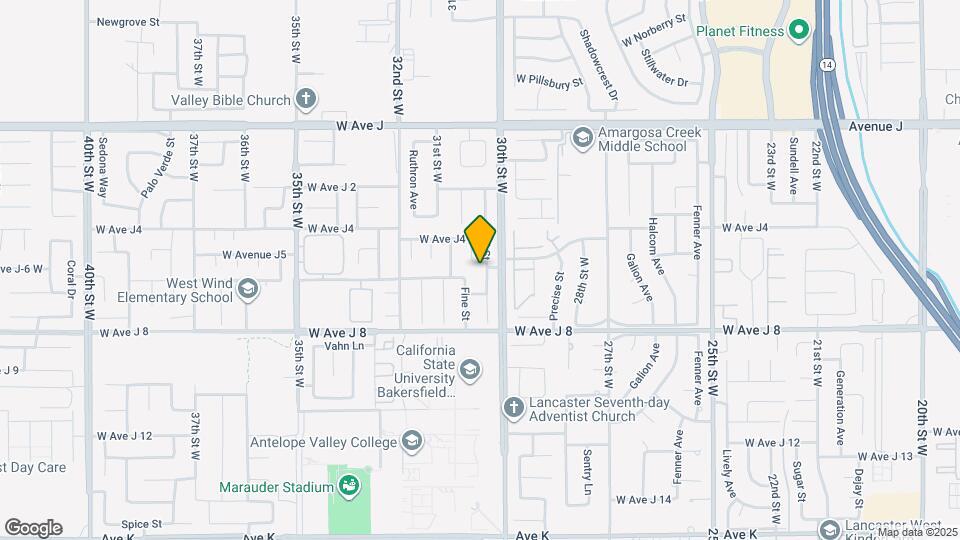 44071 Shad St Map and Location Details