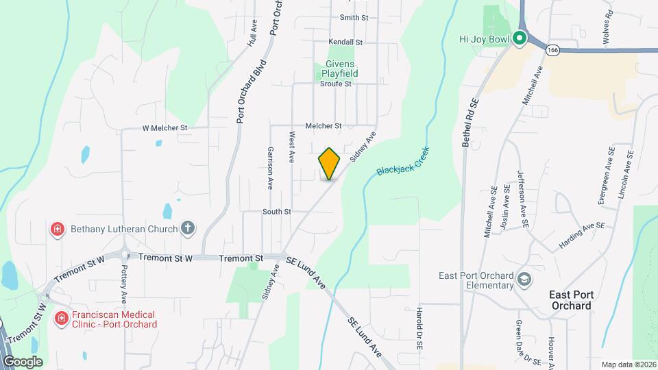 1330 Sidney Ave Map and Location Details