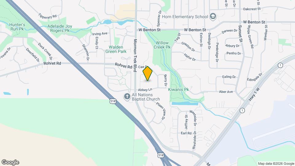 1235 Dolen Pl Map and Location Details