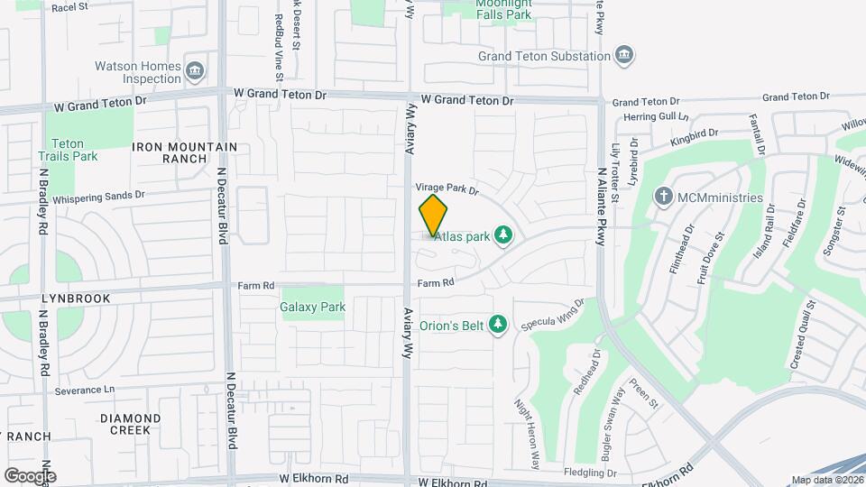 4229 Venus Falls Ave Map and Location Details