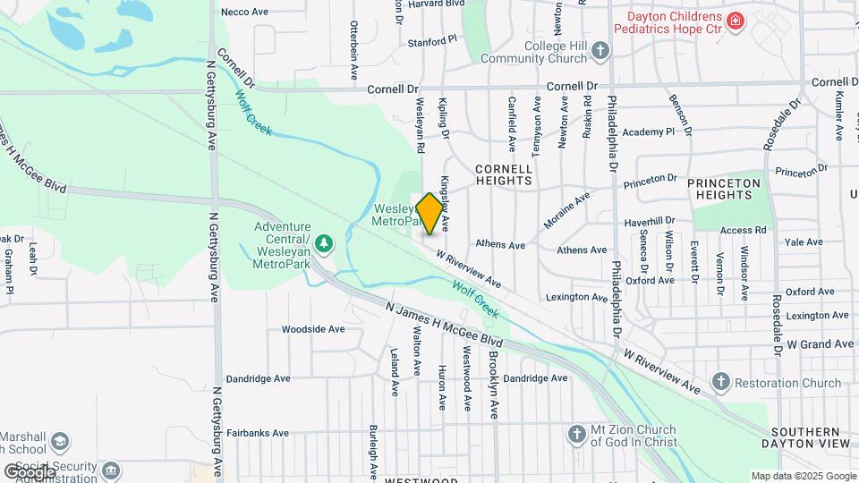 1302 Wesleyan Rd Map and Location Details