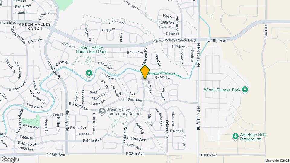 4352 Malaya St Map and Location Details