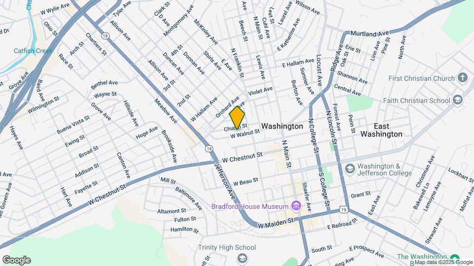 121-123 W Walnut St Map and Location Details