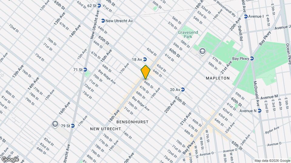 1807 66th St Map and Location Details