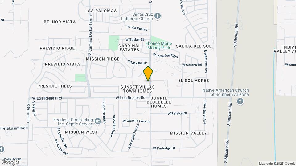 2906 W Avenida Obregon Map and Location Details