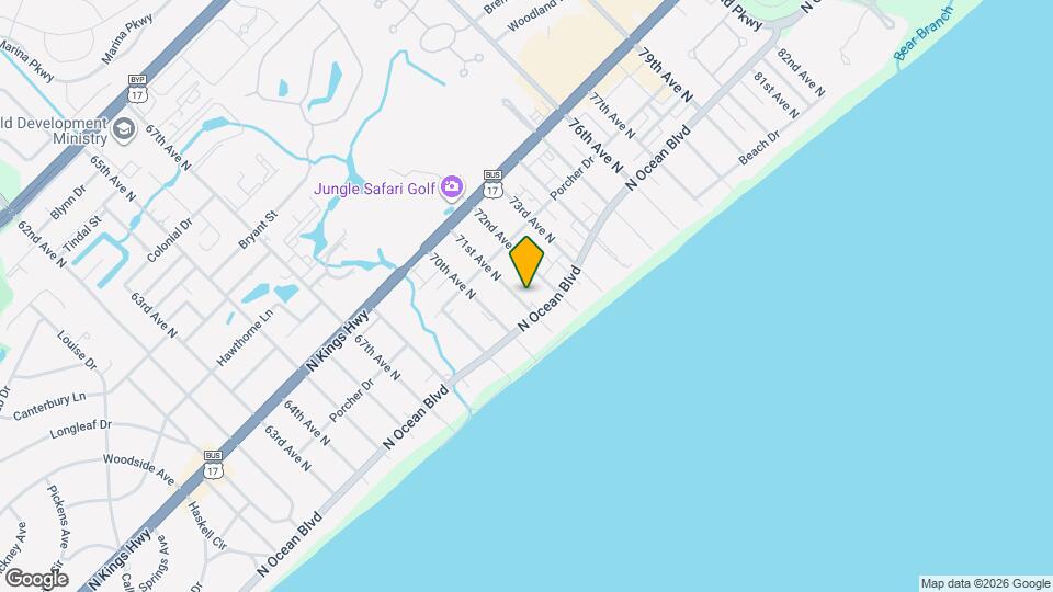 302 71st Ave N Map and Location Details