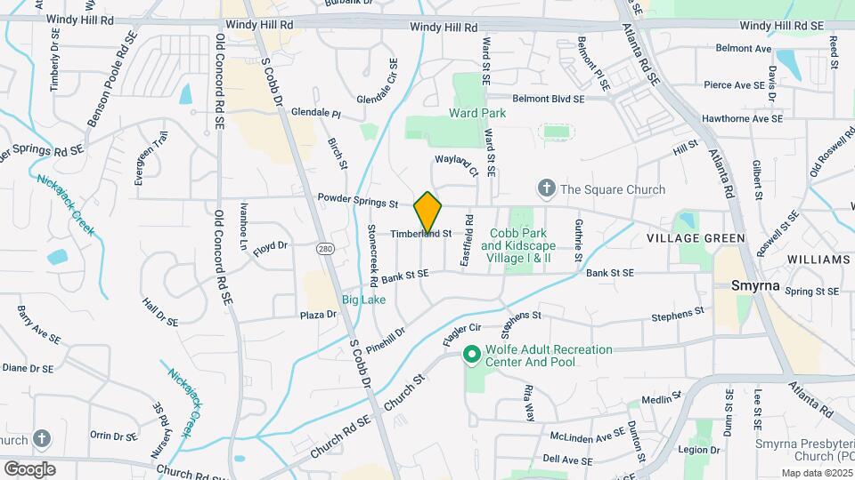 796 Timberland St SE Map and Location Details