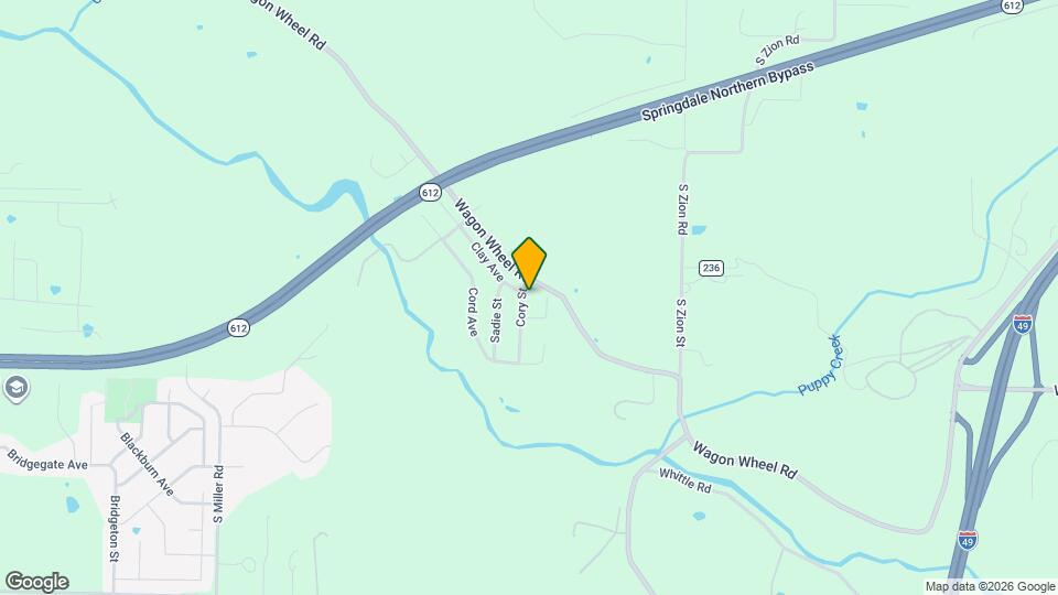 4703 Cory St Map and Location Details