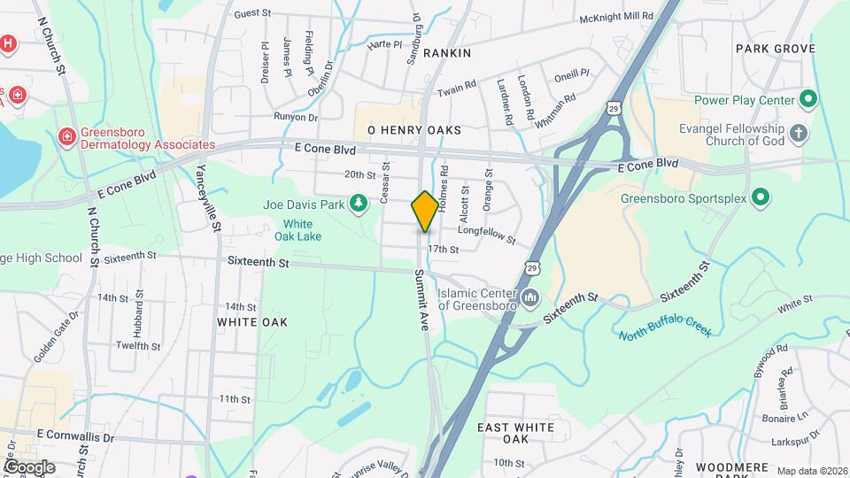 2702 Summit Ave Map and Location Details