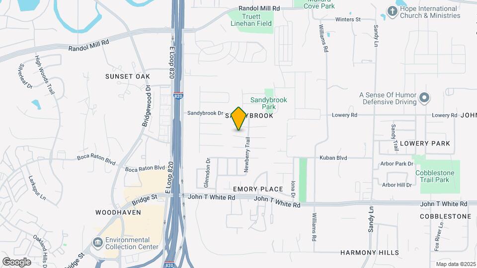 6963 Fallbrook Ct W Map and Location Details