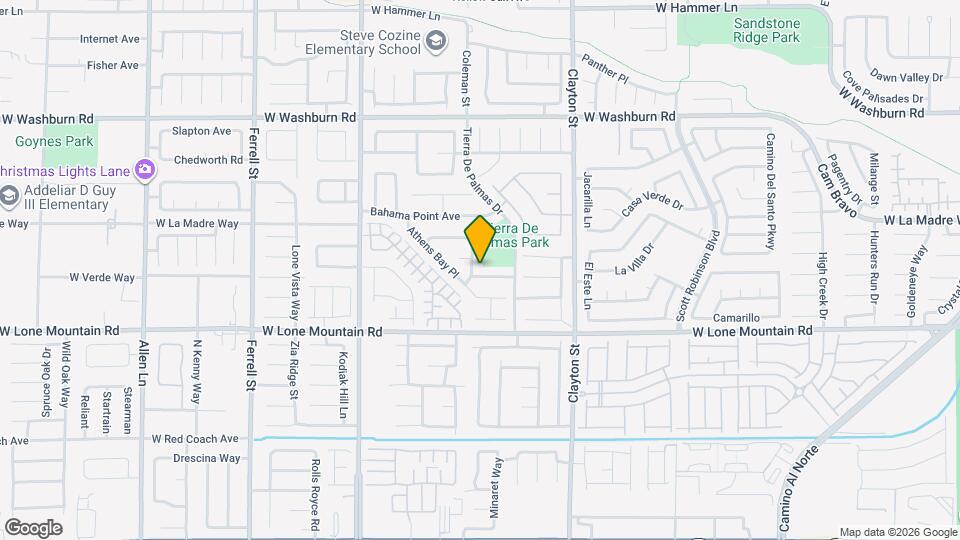 2312 Mediterranean Sea Ave Map and Location Details