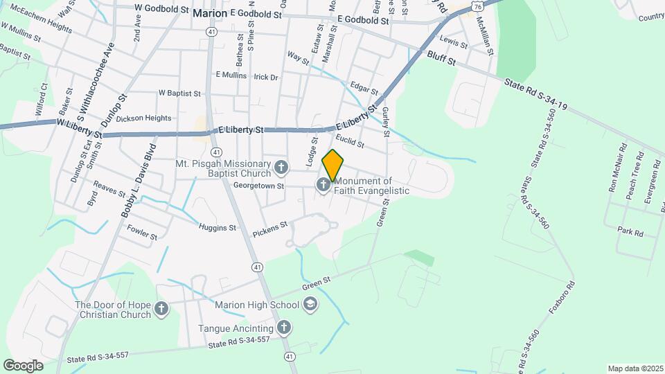 713 Georgetown St Map and Location Details