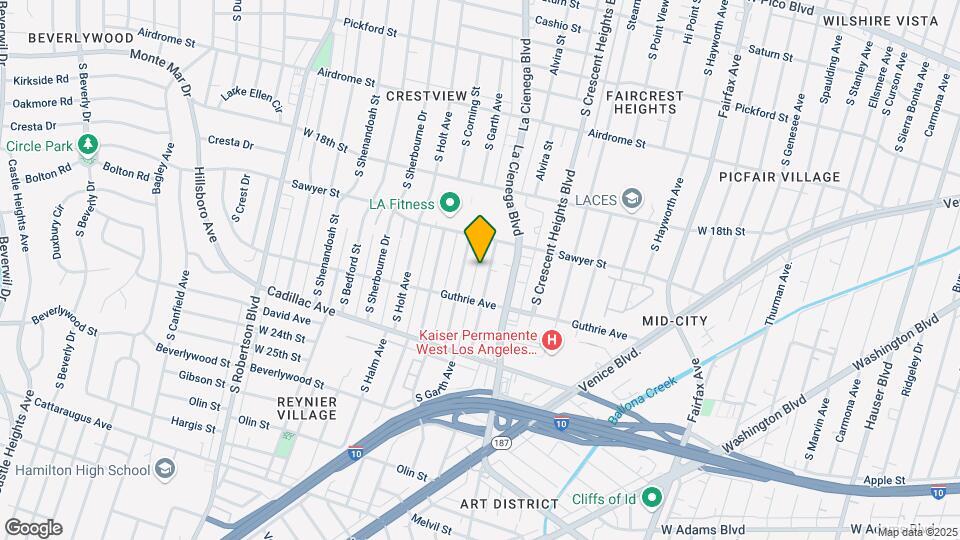 1943 Chariton St Map and Location Details