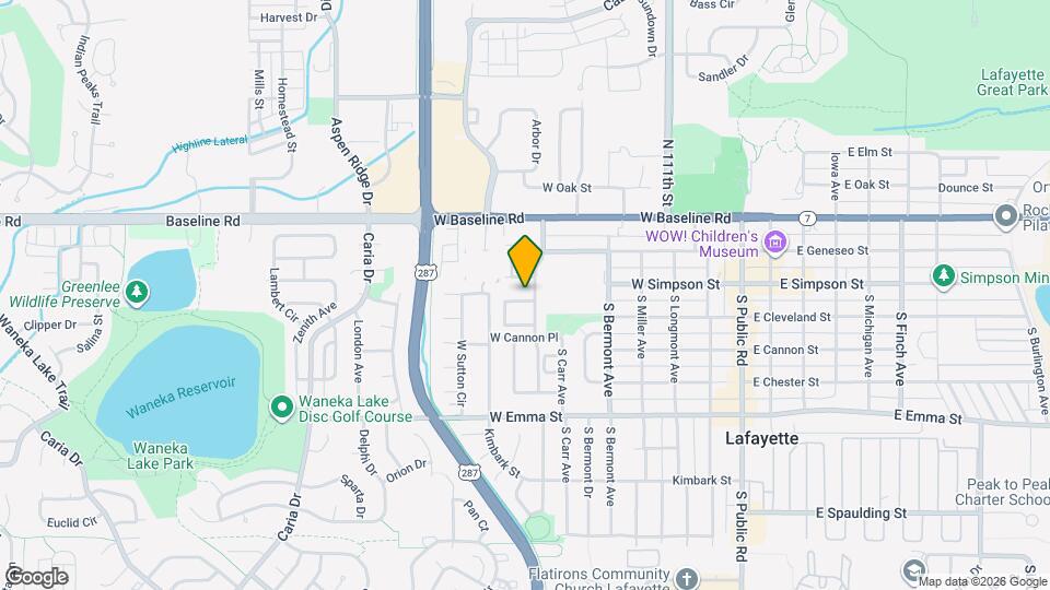 747 W Cleveland Cir Map and Location Details