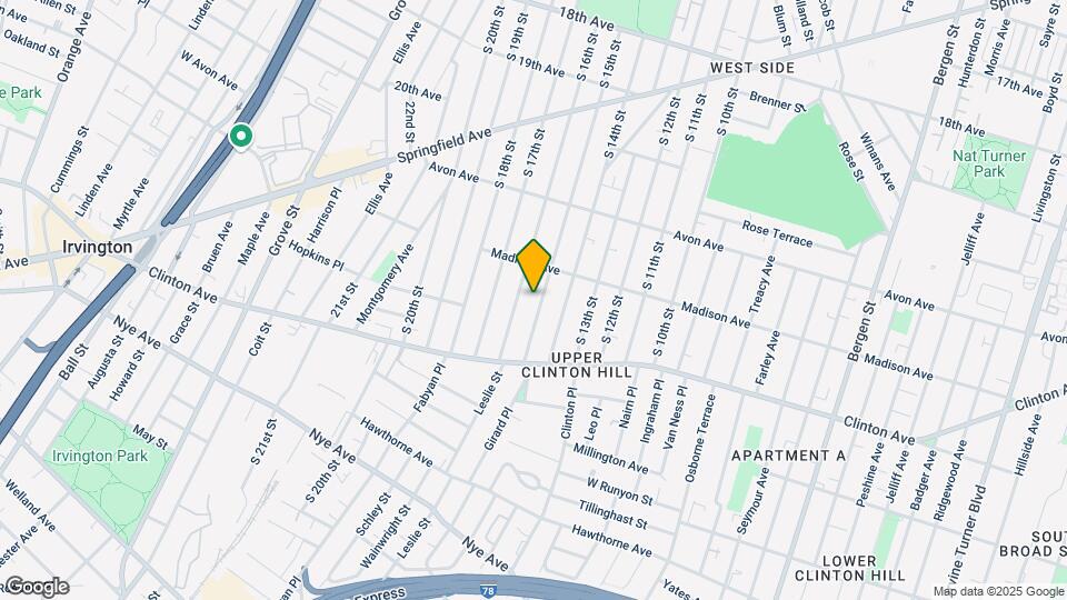 853 S 15th St Map and Location Details