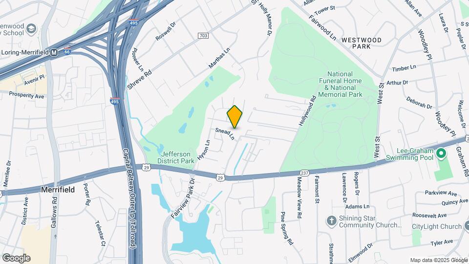 7810 Snead Ln Map and Location Details