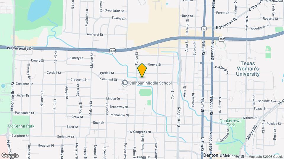 1004 Crescent Map and Location Details