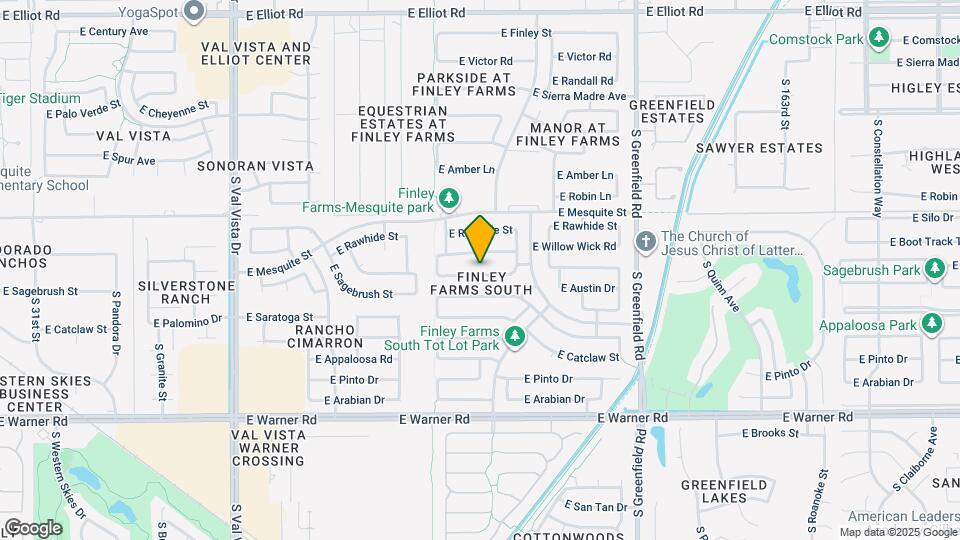 2092 E Smoke Tree Rd Map and Location Details