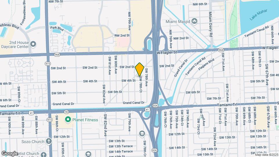 340 SW 78th Ct Map and Location Details