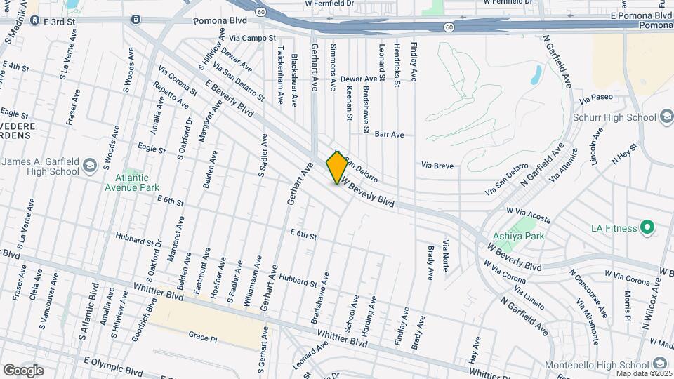 3520 W Via Corona Map and Location Details