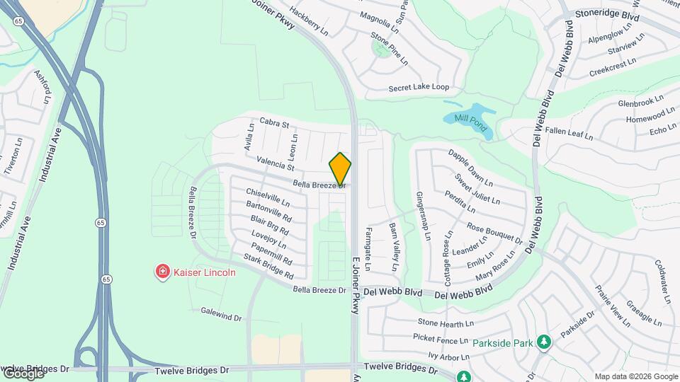 2055 Comstock Ln Map and Location Details