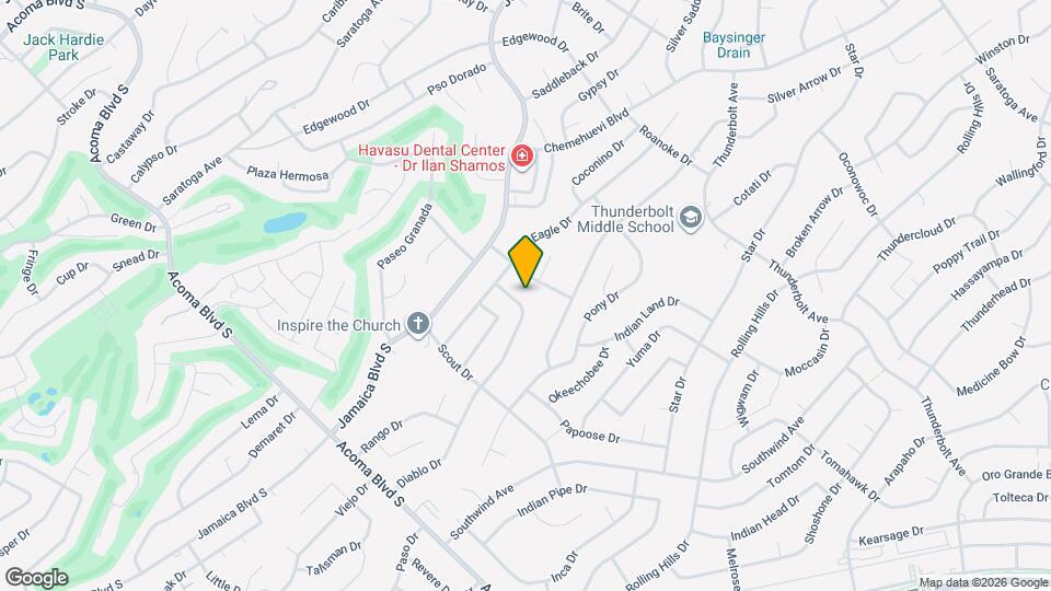 2770 Diablo Dr Mapa y Detalles de la Ubicación