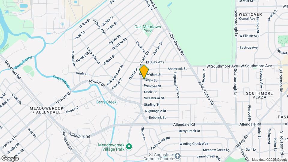 5406 Firefly St Map and Location Details