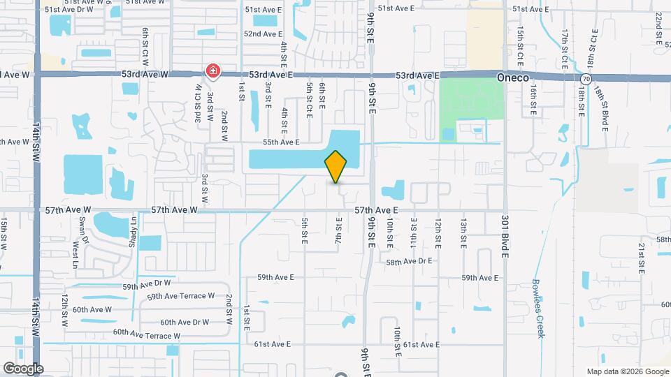 5608 7th St Ct E Map and Location Details