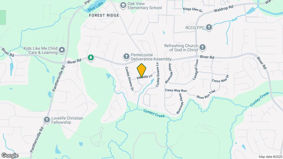 3005 Kenville Ln Map and Location Details