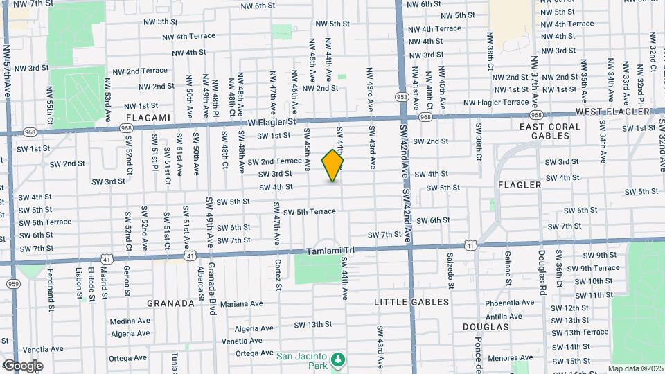 4420 SW 4th St Map and Location Details