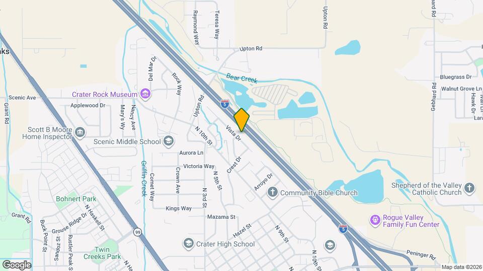 1240 Vista Dr Map and Location Details