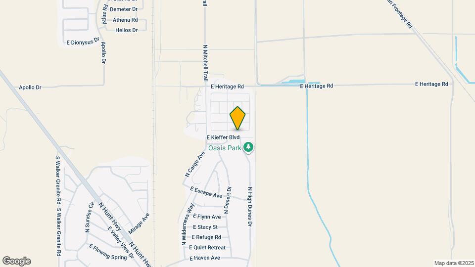 6871 E Superstition Way Map and Location Details