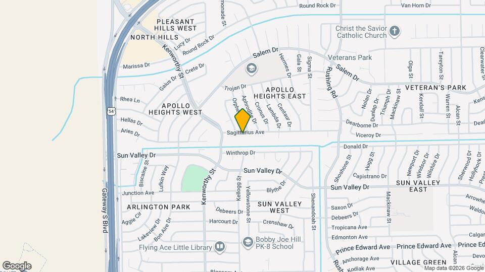 4900 Sagittarius Ave Mapa y Detalles de la Ubicación