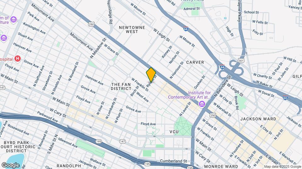 511 Ryland St Map and Location Details