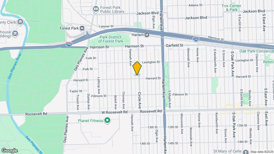 945 Circle Ave, Unit 3rd floor Mapa y Detalles de la Ubicación