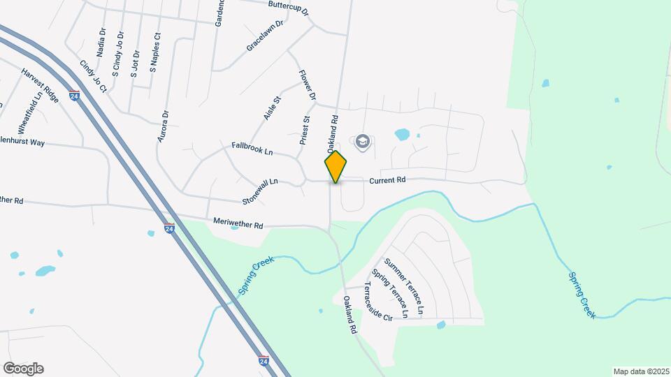 3463 Oak Creek Dr Map and Location Details