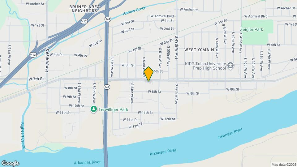 5134 Charles Page Blvd Map and Location Details