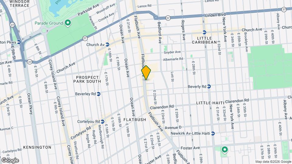 1045 Flatbush Ave Map and Location Details