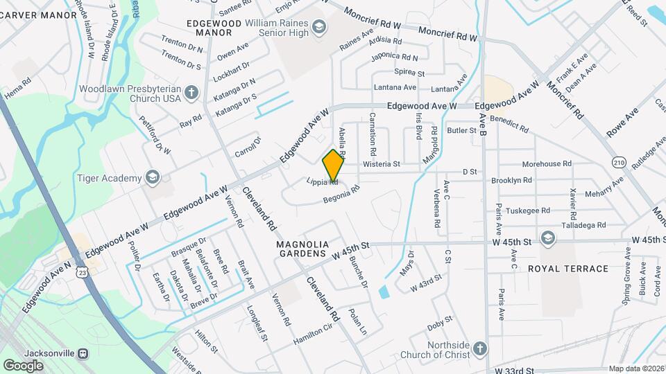 2736 Lippia Rd Map and Location Details