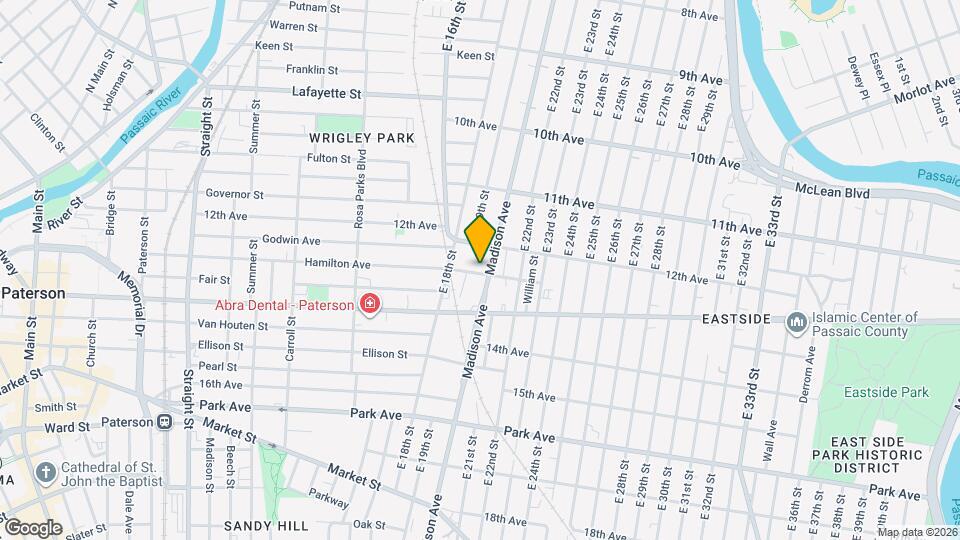 415 Hamilton Ave, Unit 1 Mapa y Detalles de la Ubicación