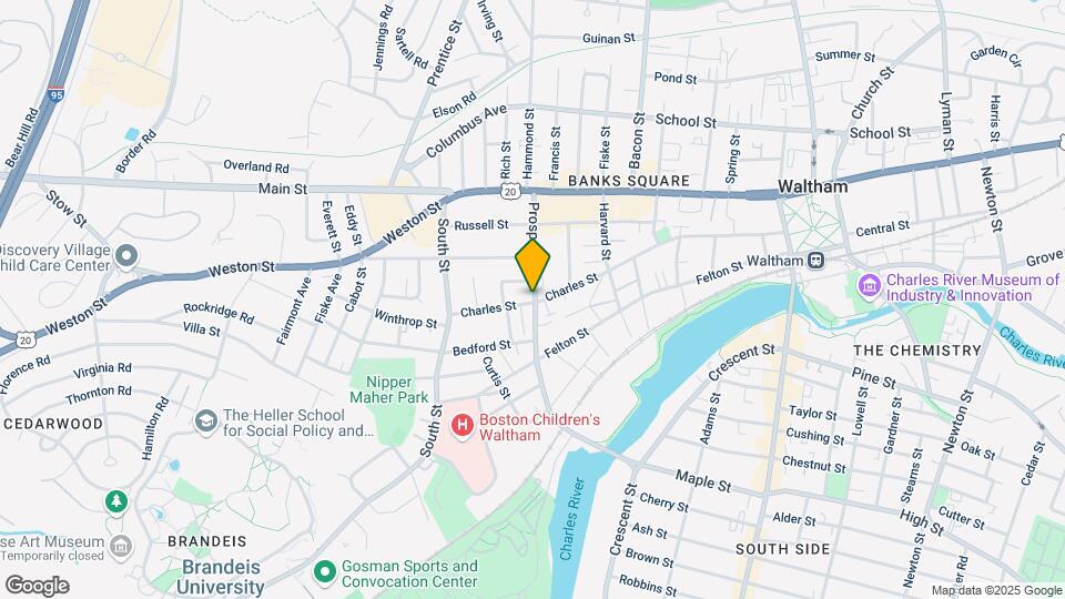 173 Prospect St, Unit 1 Map and Location Details