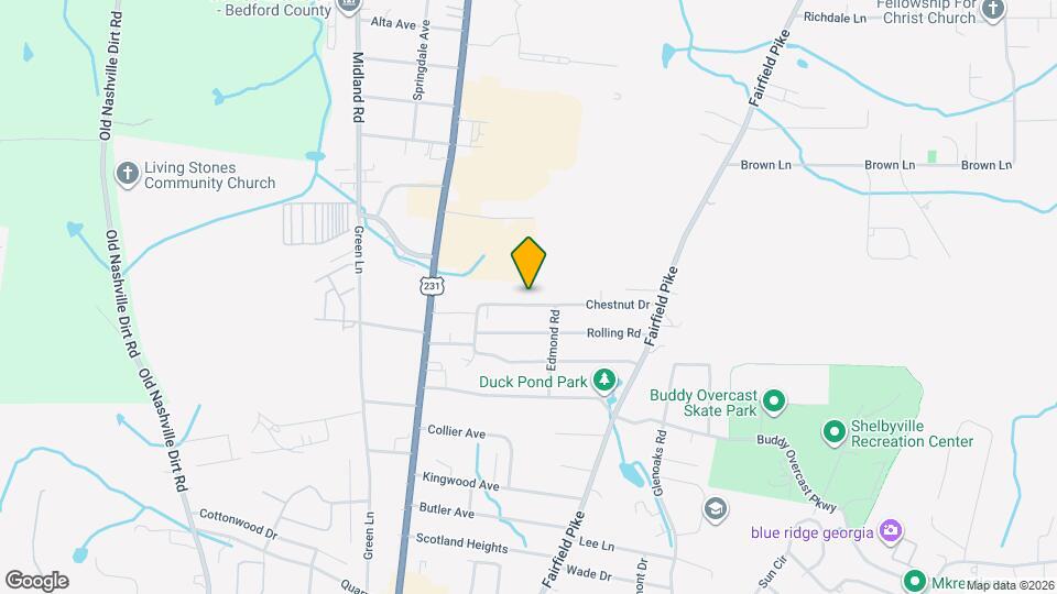 215 Chestnut Dr Mapa y Detalles de la Ubicación